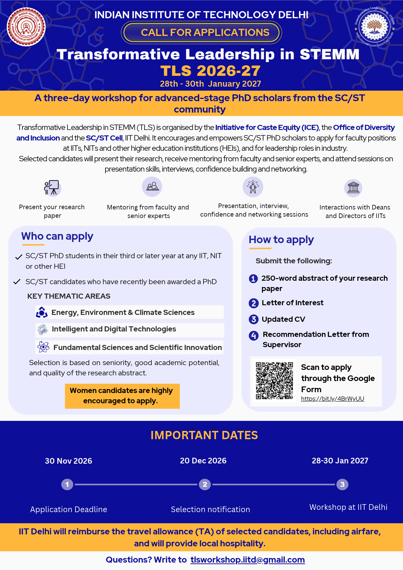 Transformative Leadership in STEMM (TLS)